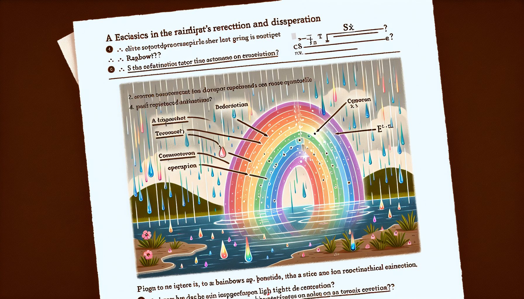 Радуга объяснение на примерах ЕГЭ: что реально спрашивают