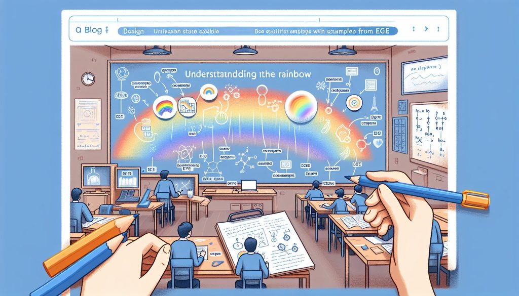 Разбираем радуга объяснение на примерах ЕГЭ