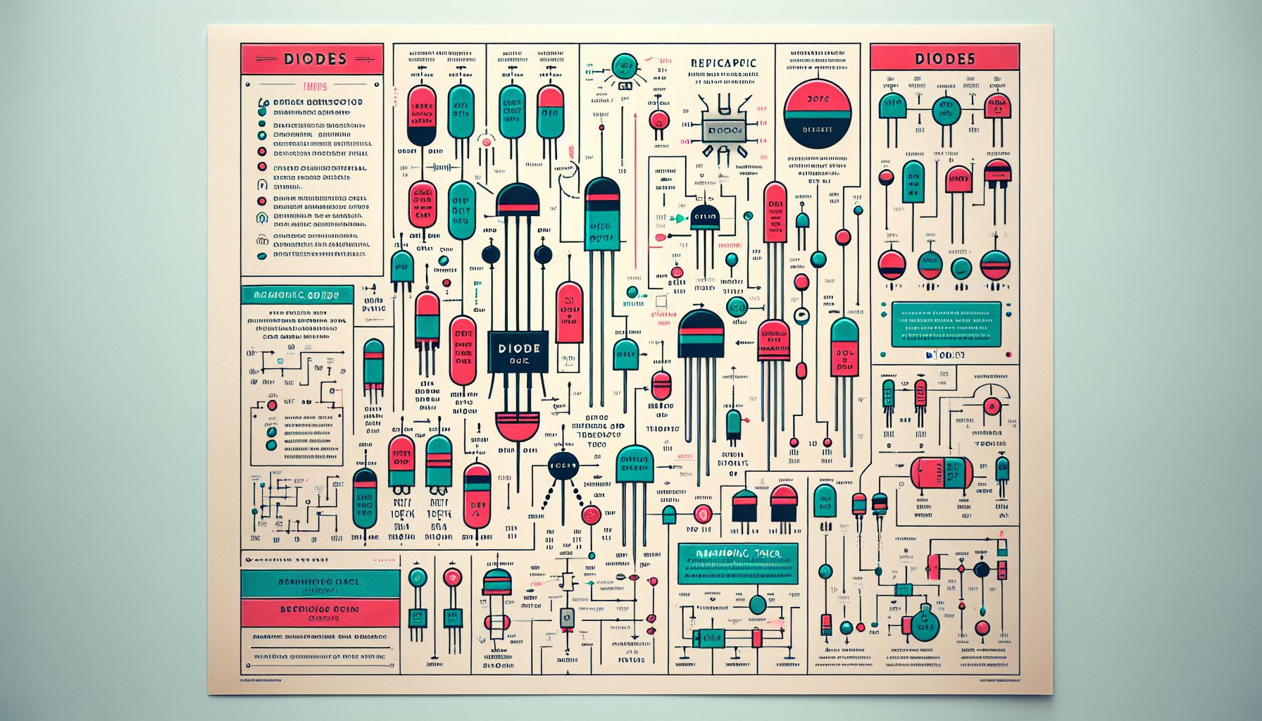 Небольшие трюки для запоминания типов диодов