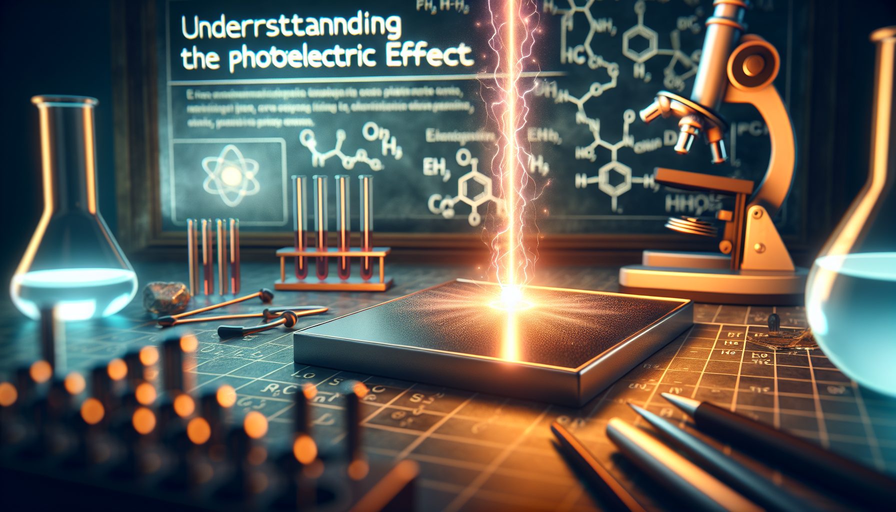 Что вообще происходит при фотоэффекте