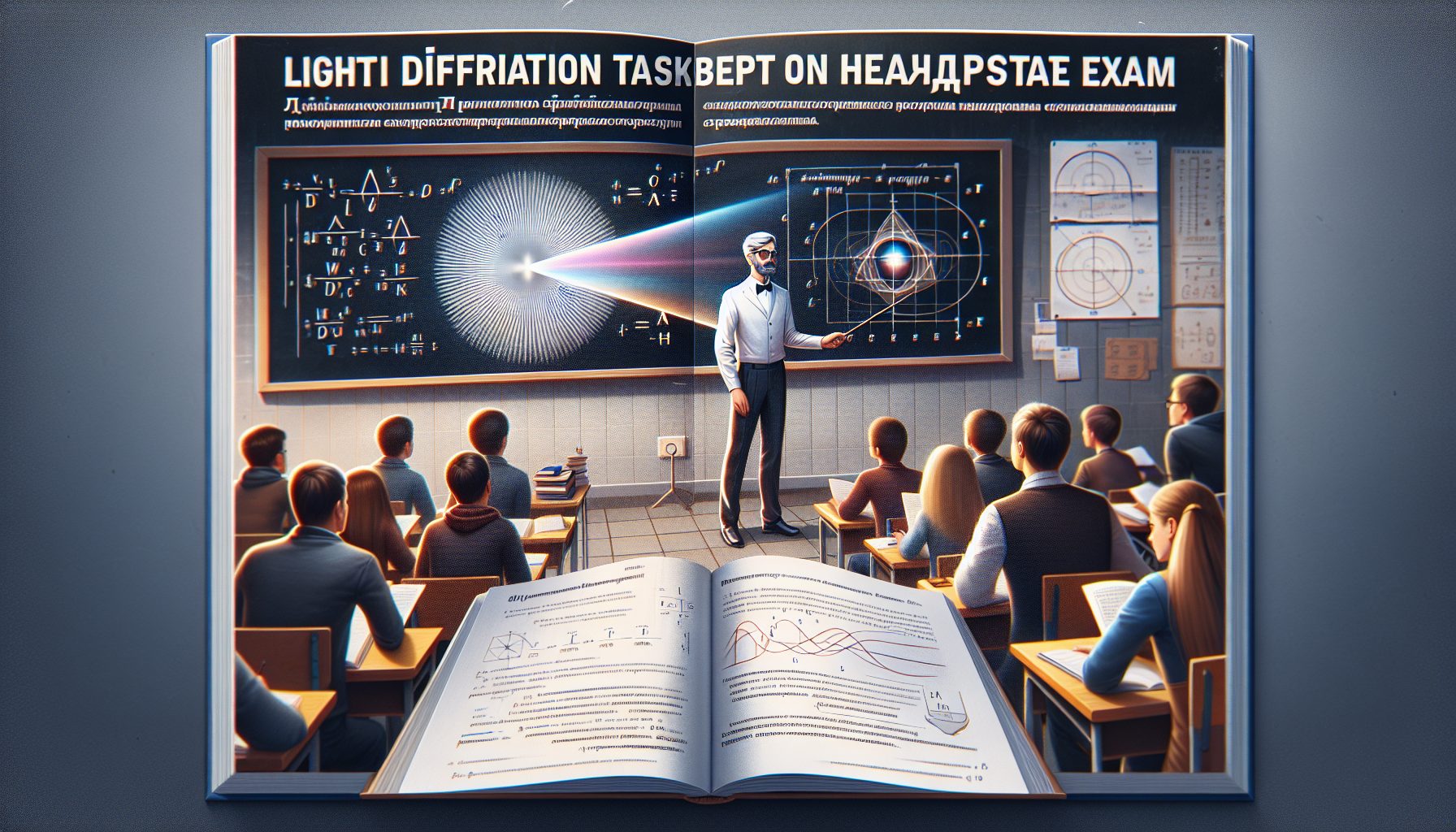 Как задачи на дифракцию появляются на ЕГЭ