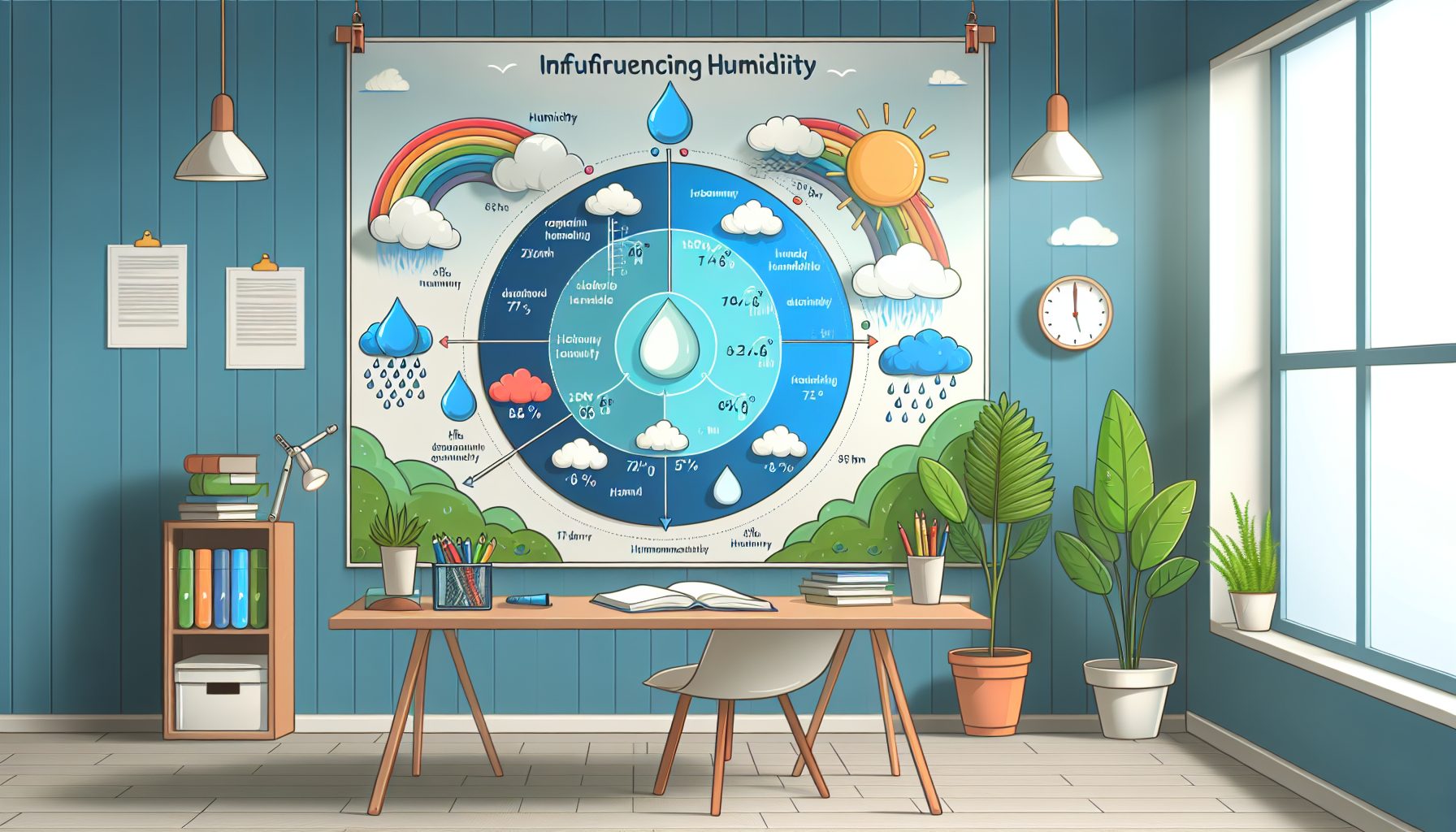 Факторы, влияющие на влажность в атмосфере