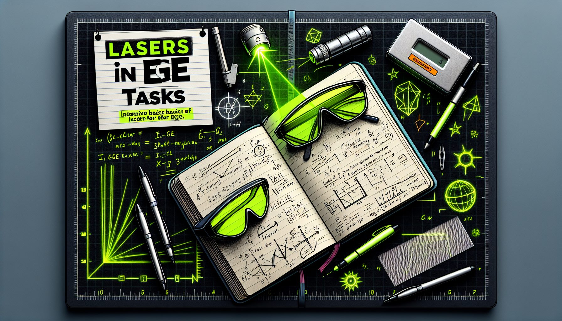Лазеры в задачах ЕГЭ