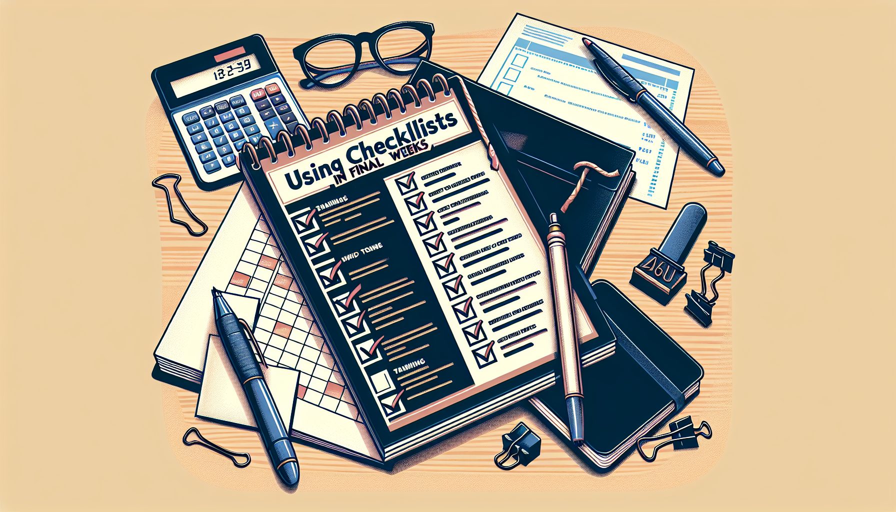 Как использовать чек-лист в последние недели