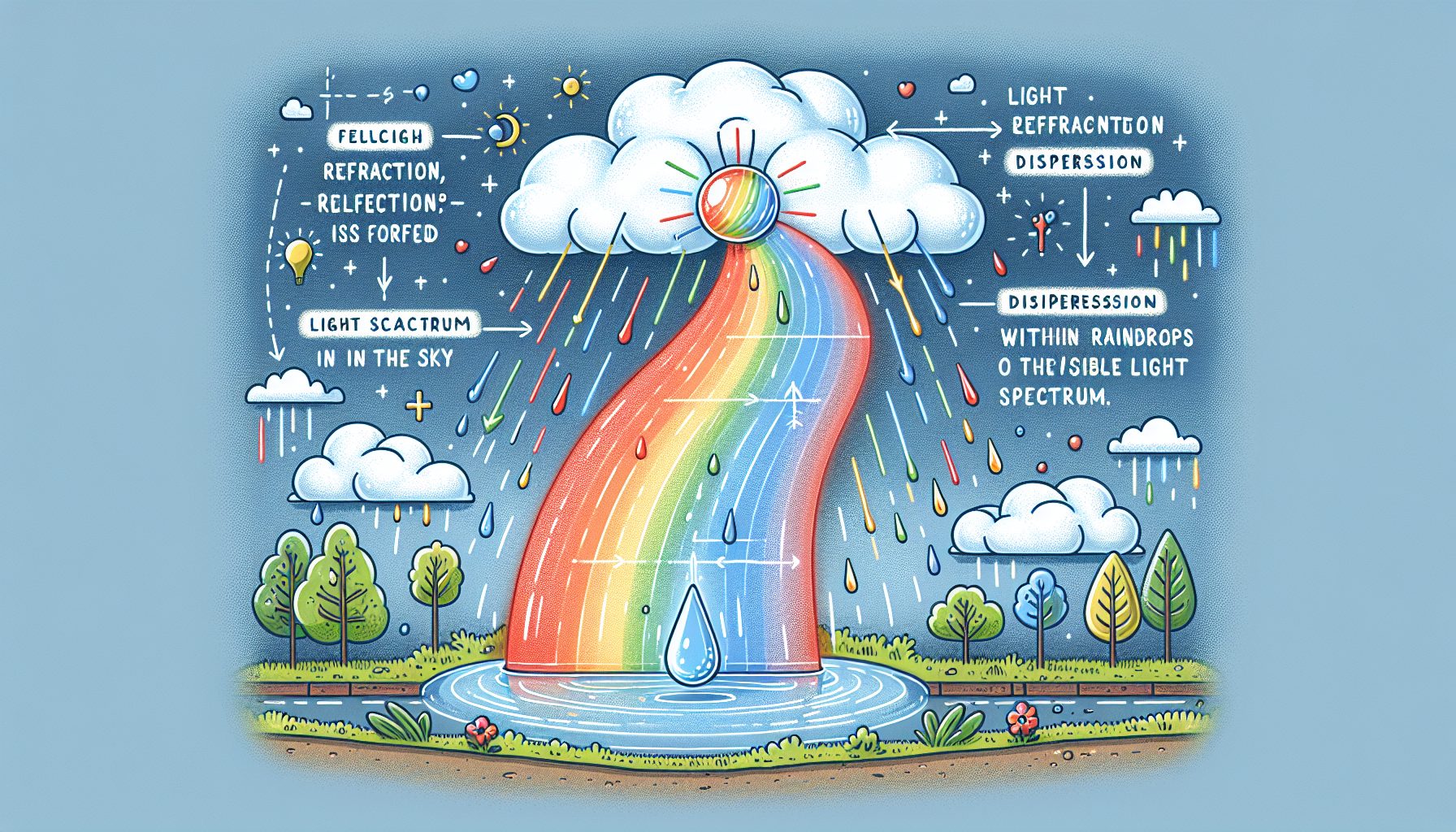 Как рождается радуга