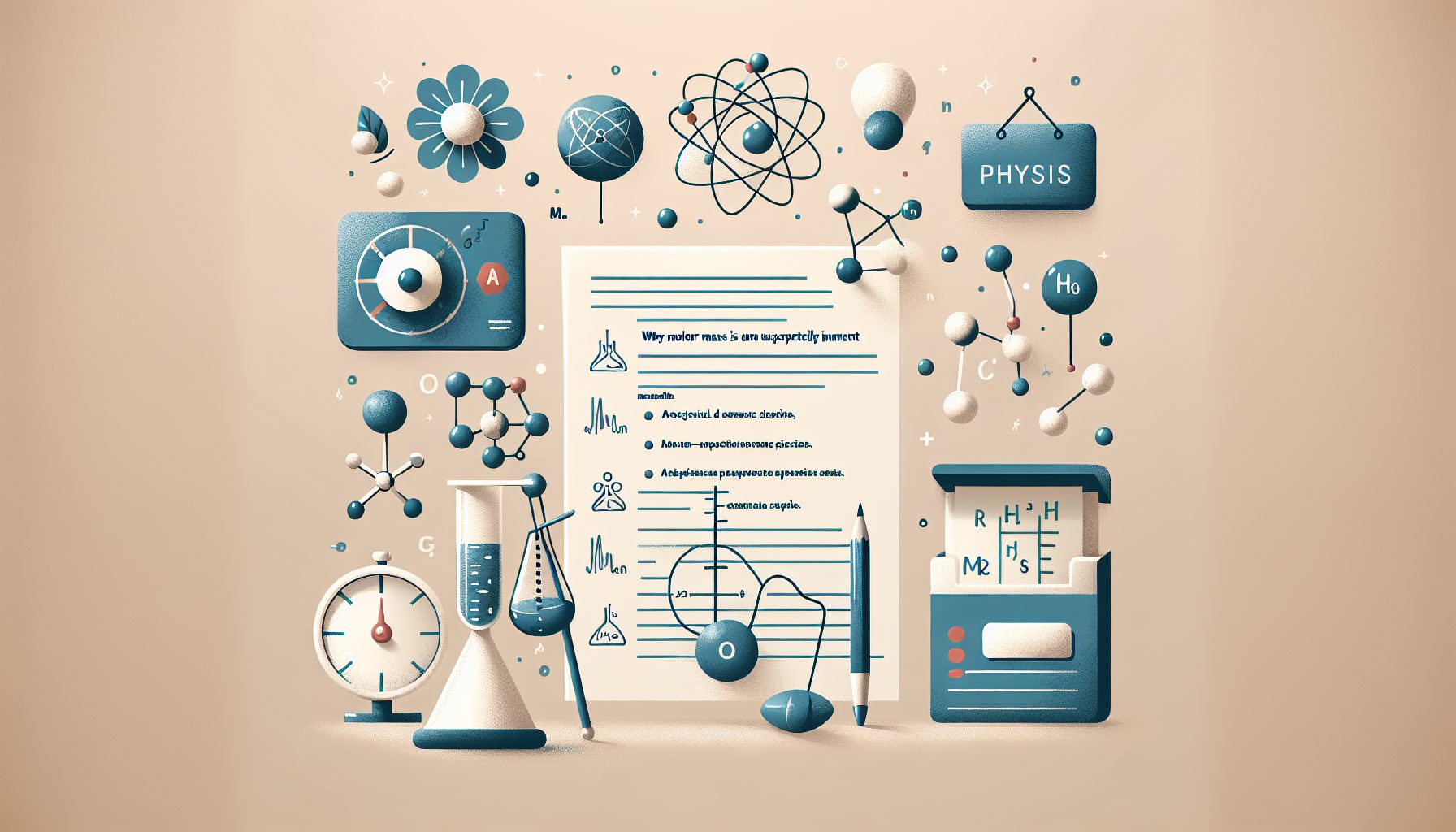Почему молярная масса неожиданно важна для ЕГЭ по физике