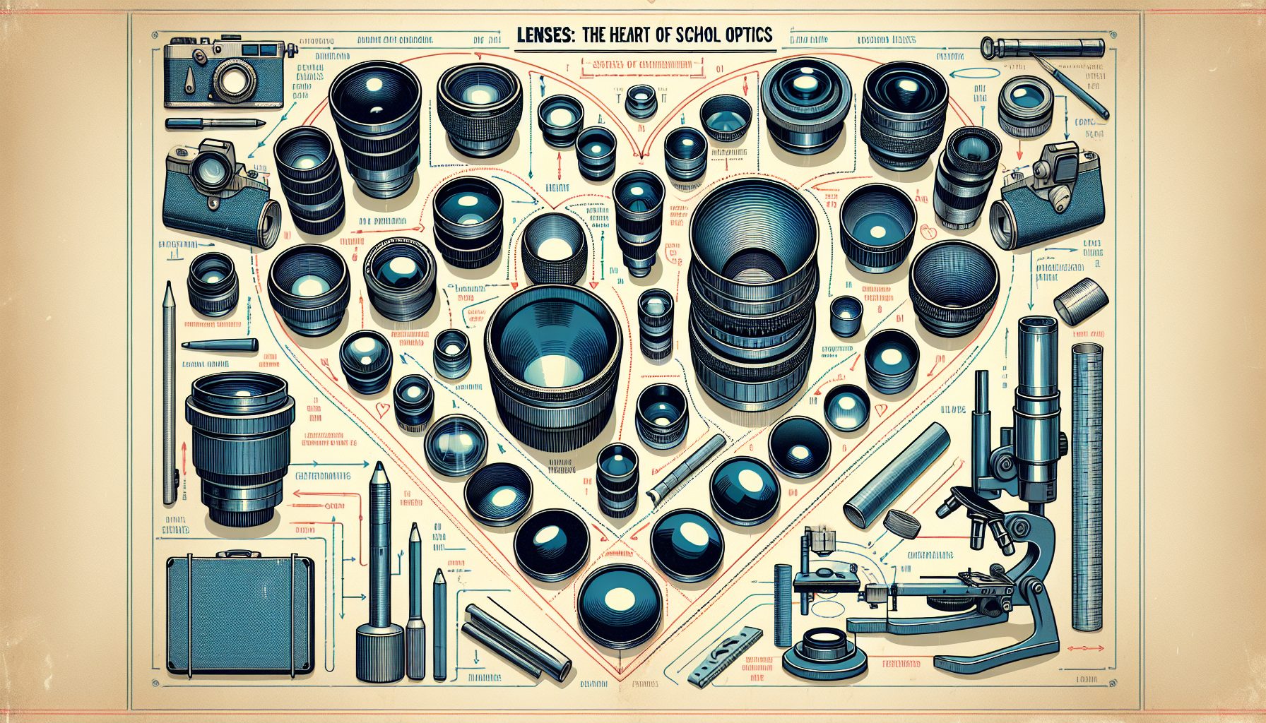 Линзы: сердце школьной оптики