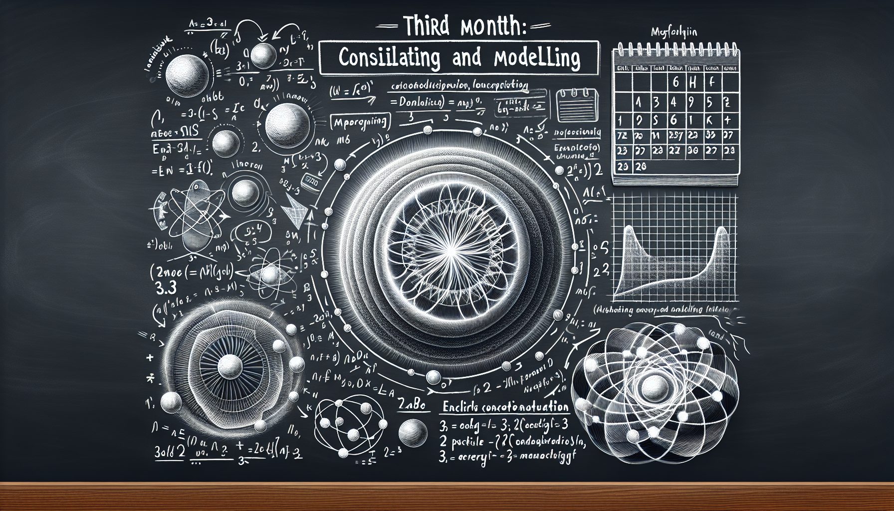 Третий месяц: закрепляем и моделируем