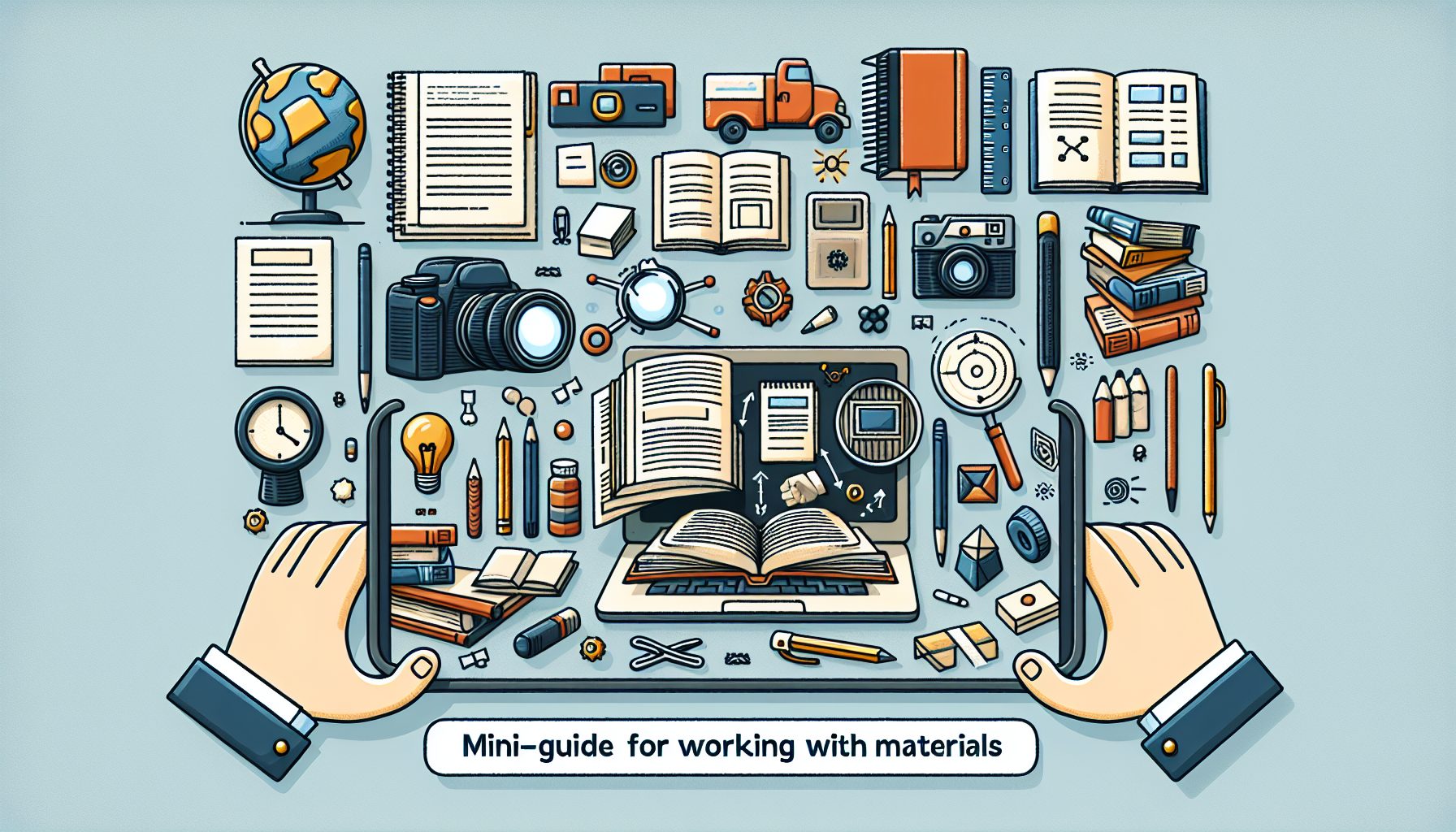 Мини-инструкция по работе с материалами